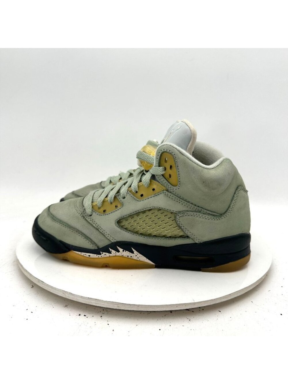 Nike Air Jordan 5 Youth Size 5Y Women 6.5 440888-300 Jade Horizon Green Shoes